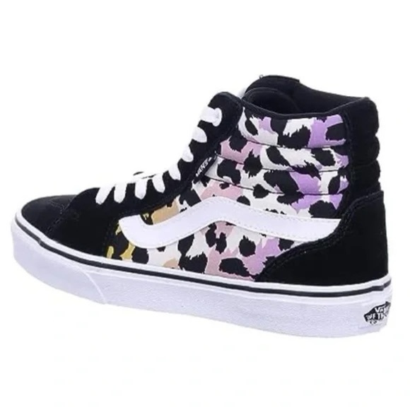 VANS • Filmore Hi Top Graphic Animal Print Lace Up Shoes - Picture 2 of 11